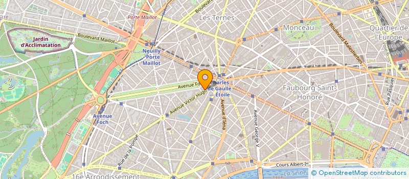 localisation de l'entreprise TRAVEL SERVICE  PARIS