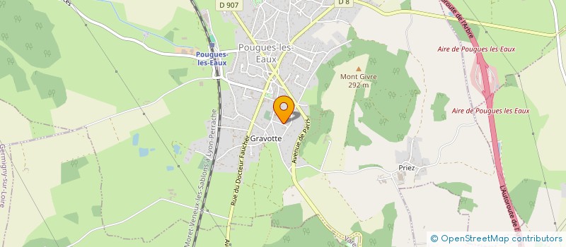 localisation de l'entreprise TRAVEL SWING  POUGUES-LES-EAUX