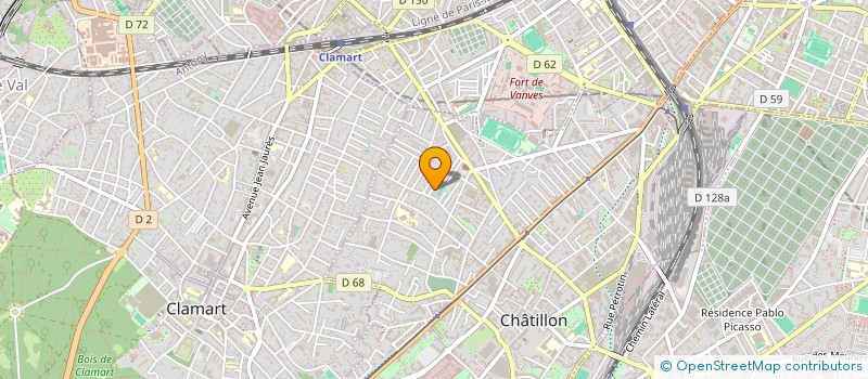 localisation de l'entreprise TRAVEL TECHNOLOGY CONSULTING  CHATILLON