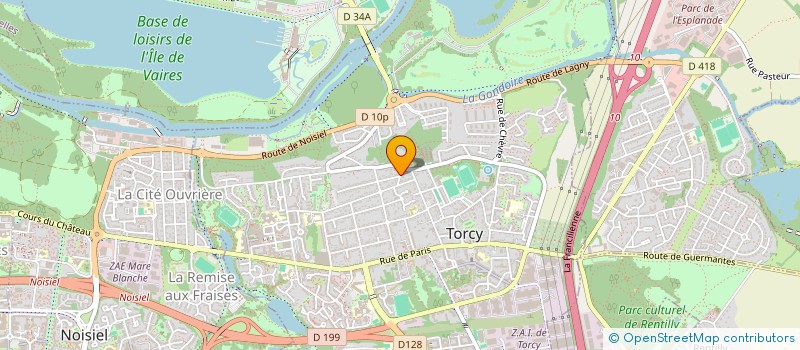 localisation de l'entreprise TRAVEL VIBES  TORCY