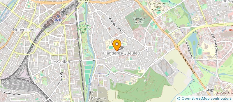 localisation de l'entreprise TRAVELEZEE  METZ