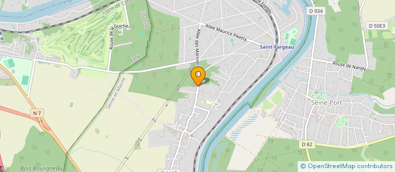 localisation de l'entreprise TRAVELIMMO  SAINT-FARGEAU-PONTHIERRY