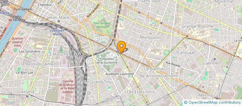 localisation de l'entreprise TRAVELING  LYON