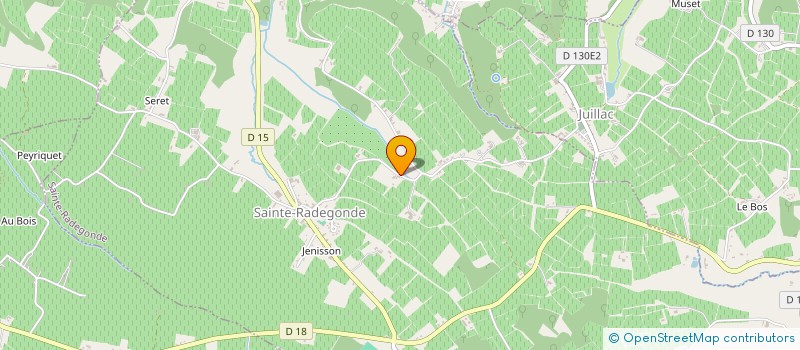 localisation de l'entreprise TRAVELING SOUND  SAINTE-RADEGONDE