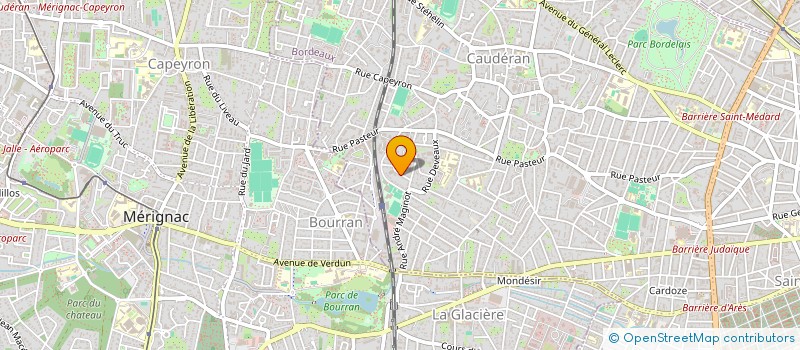 localisation de l'entreprise TRAVELINPROD à BORDEAUX