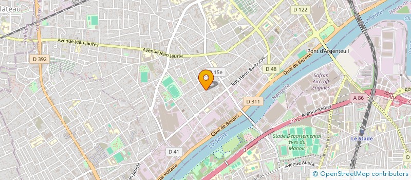 localisation de l'entreprise TRAVELLING CARS  ARGENTEUIL