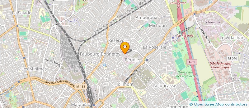localisation de l'entreprise TRAVELLING DU MONDE à TOULOUSE