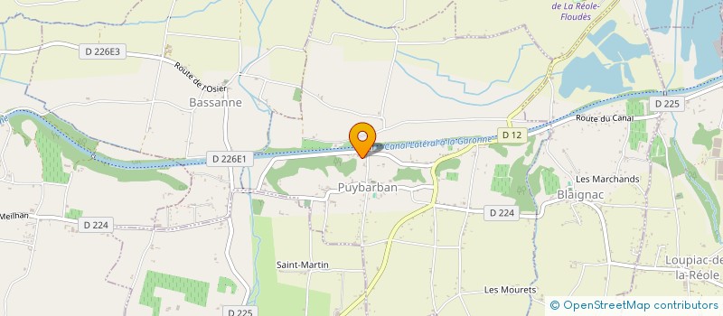 localisation de l'entreprise TRAVELOGIA  PUYBARBAN