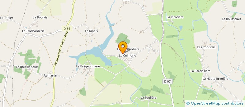 localisation de l'entreprise TRAVERS 2  PORNIC