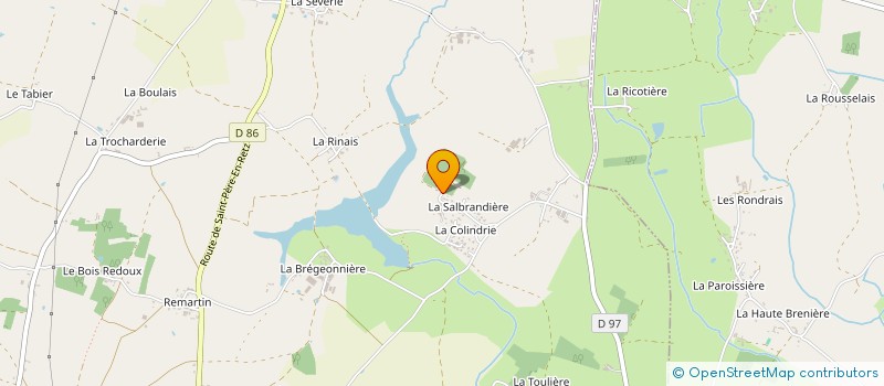 localisation de l'entreprise TRAVERS 3  PORNIC