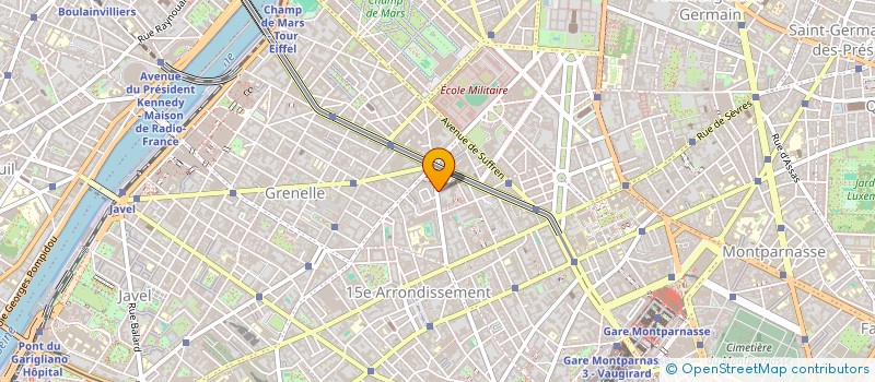 localisation de l'entreprise TRAVERS MAURICE ET MAGNON RENE à PARIS