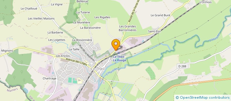 localisation de l'entreprise TRAVERS V.R.D. AUTO à VAL-AU-PERCHE