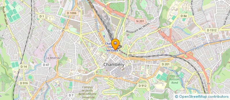 localisation de l'entreprise TRAVERSA DEMEY  CHAMBERY