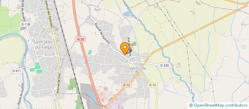localisation de l'entreprise TRAVERSE à VERNIOLLE