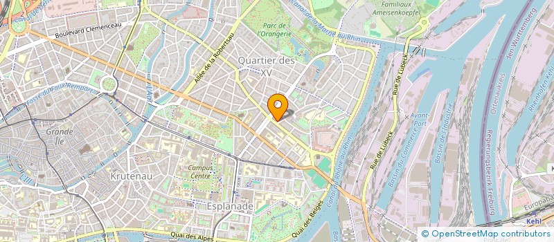localisation de l'entreprise TRAVERSE-COLLECTIF D'AUTEURS à STRASBOURG
