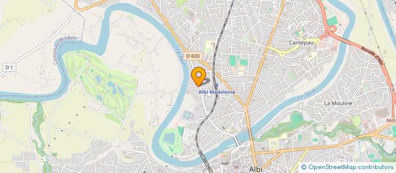 localisation de l'entreprise TRAVERSE(S) à ALBI