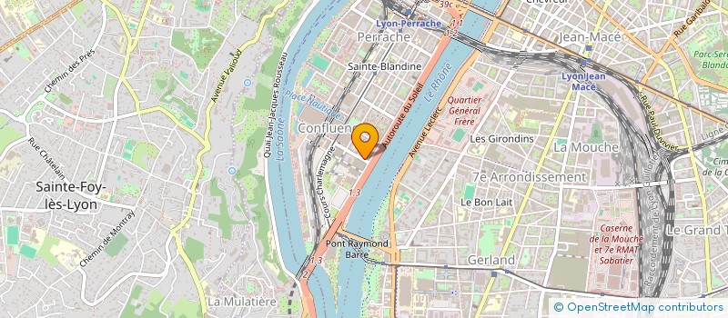 localisation de l'entreprise TRAVERSIER MAGNEN INDIVISION  LYON