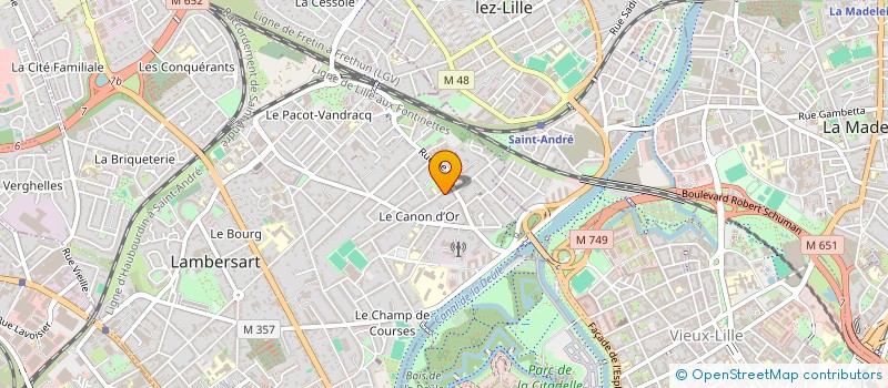 localisation de l'entreprise TRAVERSIERE NP à LAMBERSART