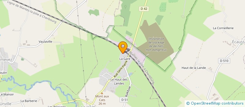 localisation de l'entreprise TRAVERT FRERES  LE HAM