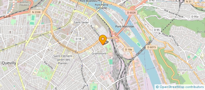 localisation de l'entreprise TRAVIA SCAB  ROUEN