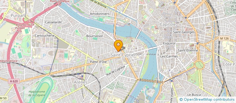 localisation de l'entreprise TRAVIBAT RENOVATION  PLAISANCE-DU-TOUCH