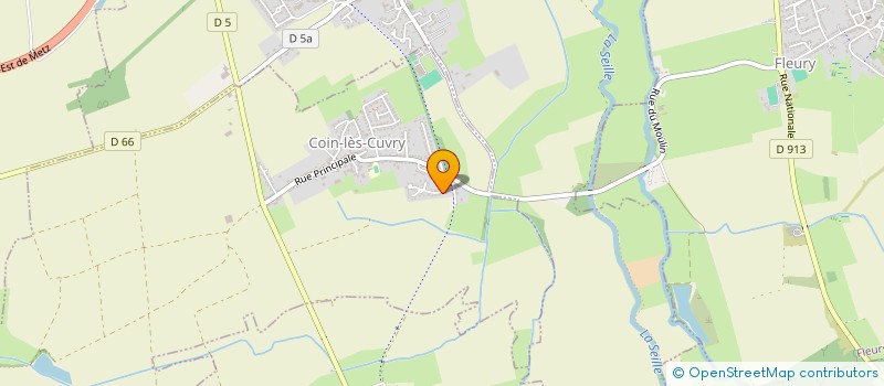 localisation de l'entreprise TRAVO'TRANQUIL  COIN-LES-CUVRY