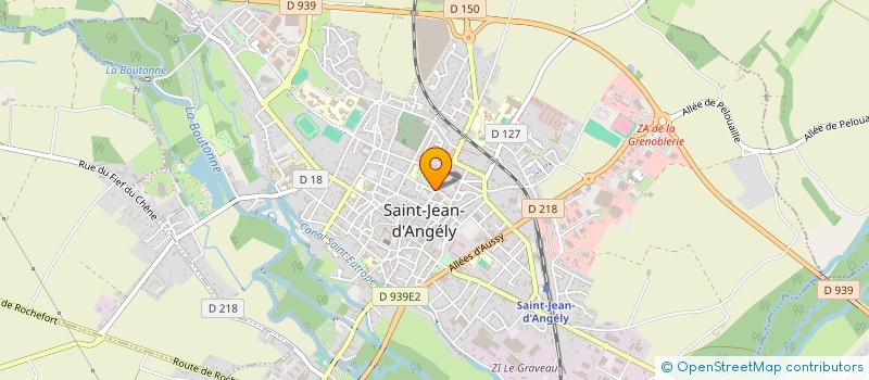 localisation de l'entreprise TRAVOECO  SAINT-JEAN-D'ANGELY