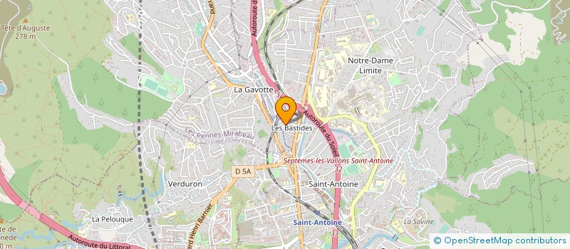 localisation de l'entreprise TRAVOFER  MARSEILLE 15EME