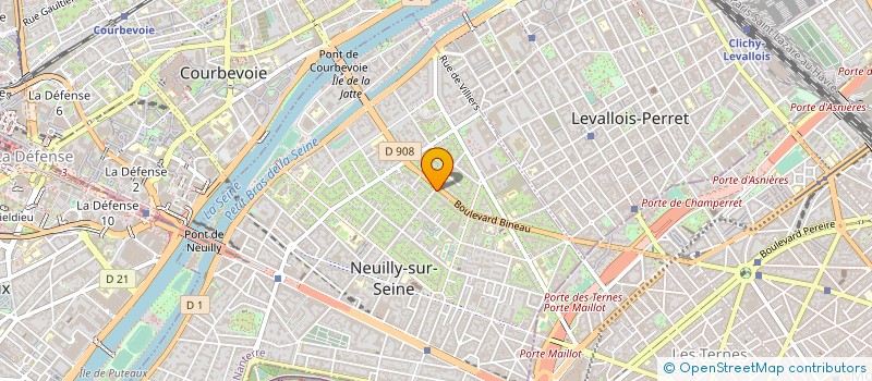 localisation de l'entreprise TRAXART CAPITAL à NEUILLY-SUR-SEINE