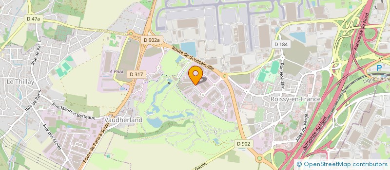 localisation de l'entreprise TRAXIS CUSTOMS à ROISSY-EN-FRANCE