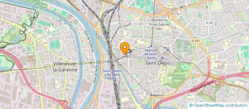 localisation de l'entreprise TRB à SAINT-DENIS