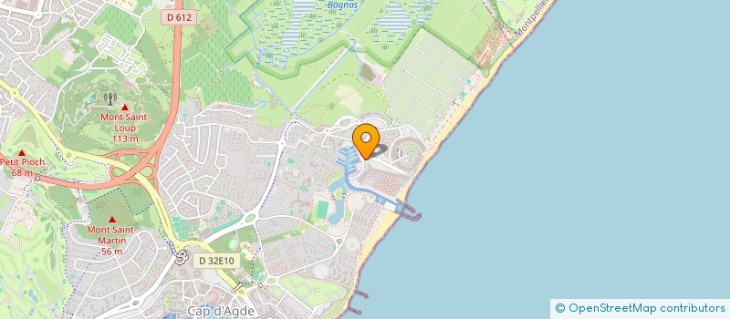 localisation de l'entreprise TRB  AGDE