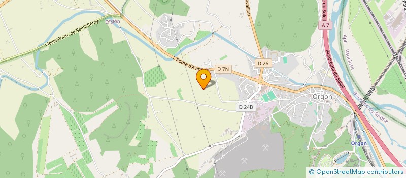 localisation de l'entreprise TRB  ORGON