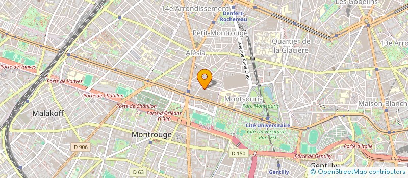 localisation de l'entreprise TRC  PARIS