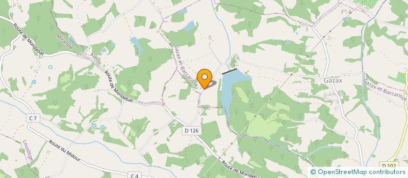 localisation de l'entreprise TRC INTERNATIONAL  JUILLAC