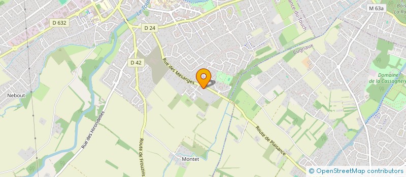 localisation de l'entreprise TRC RAPIDE TRANSPORTS  PLAISANCE-DU-TOUCH