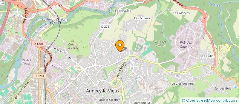 localisation de l'entreprise TRC-THOMASROBERTCONSULTING à ANNECY