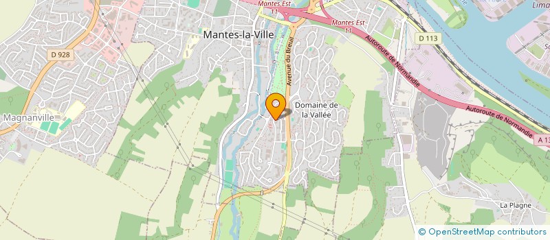 localisation de l'entreprise TRC TRANSPORT  MANTES-LA-VILLE