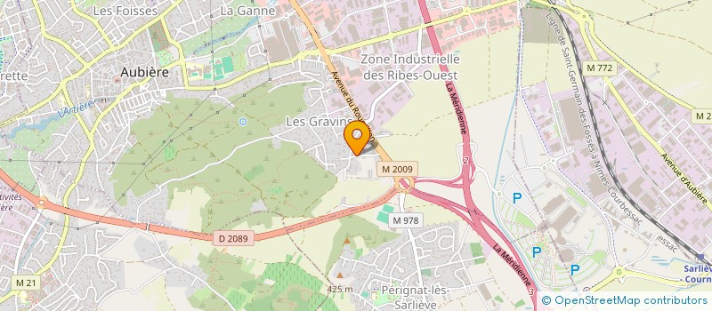 localisation de l'entreprise TRCP24  AUBIERE