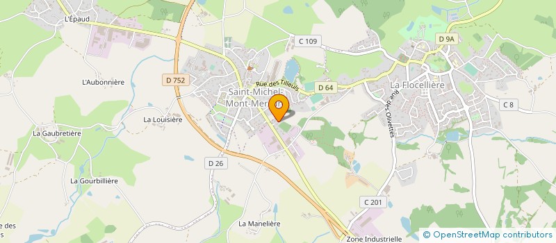 localisation de l'entreprise TRD METAL à SEVREMONT