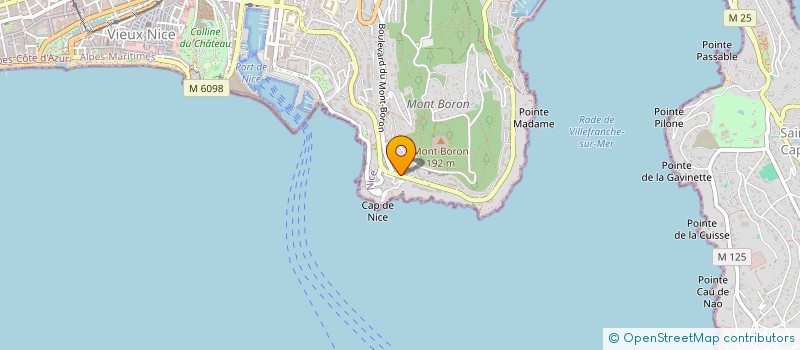 localisation de l'entreprise TRE EFFE à NICE