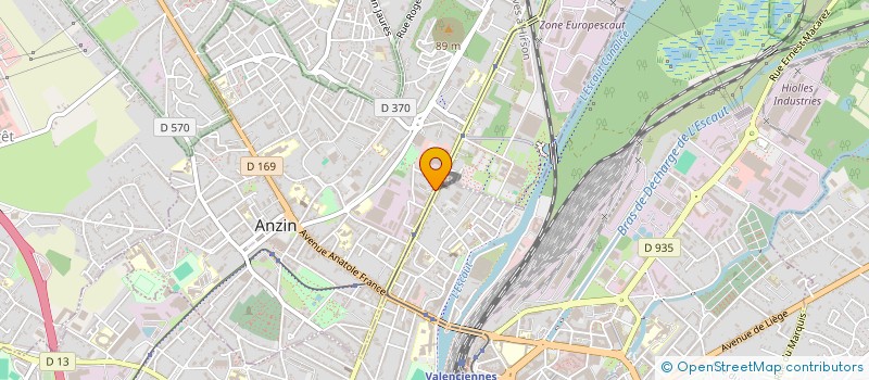 localisation de l'entreprise TRE LEONI  ANZIN