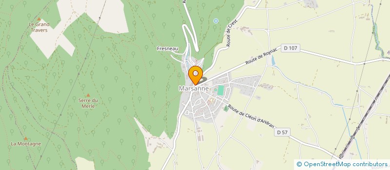 localisation de l'entreprise TRE-MA  MARSANNE