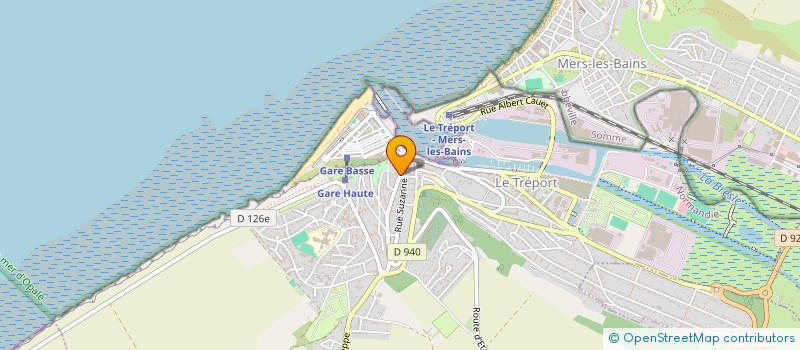 localisation de l'entreprise TRE MORI à LE TREPORT