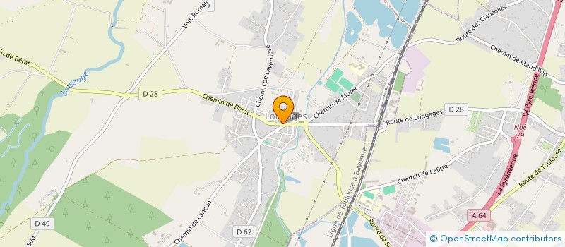 localisation de l'entreprise TRE-VISAN GROUPE  LONGAGES