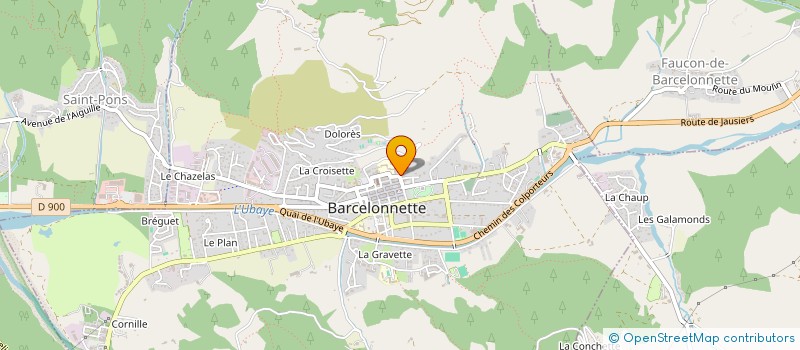 localisation de l'entreprise TREAL COMPANY  BARCELONNETTE