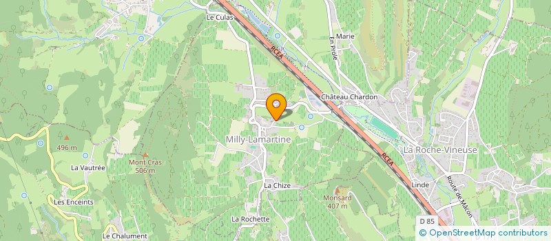 localisation de l'entreprise TREBIGNAUD PERE ET FILS  MILLY-LAMARTINE