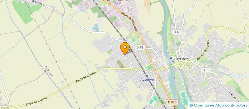 localisation de l'entreprise TREBOULS  AUTERIVE