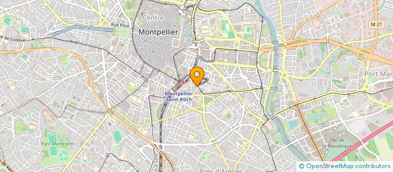 localisation de l'entreprise TREBUCHON MATERIEL ET SERVICES à MONTPELLIER