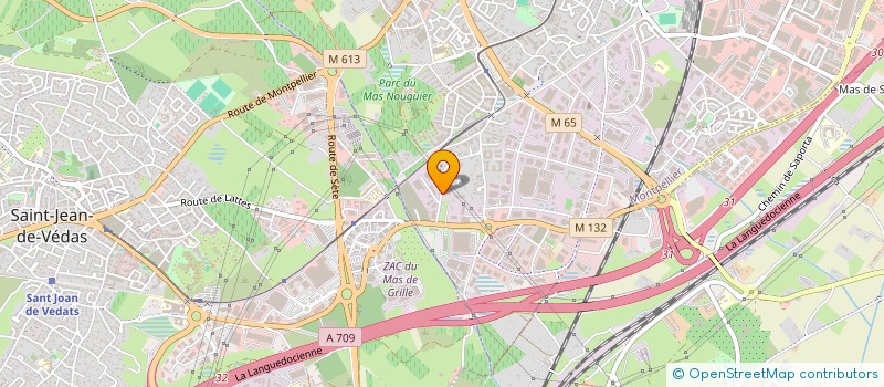 localisation de l'entreprise TREBUCHON MEDITERRANEE à MONTPELLIER